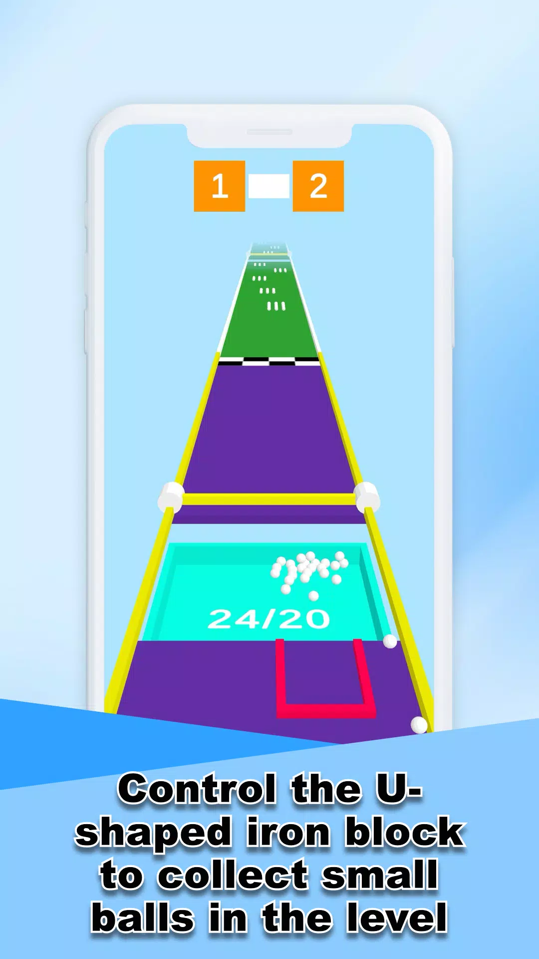 Collect Balls 3D Game Screenshot 1