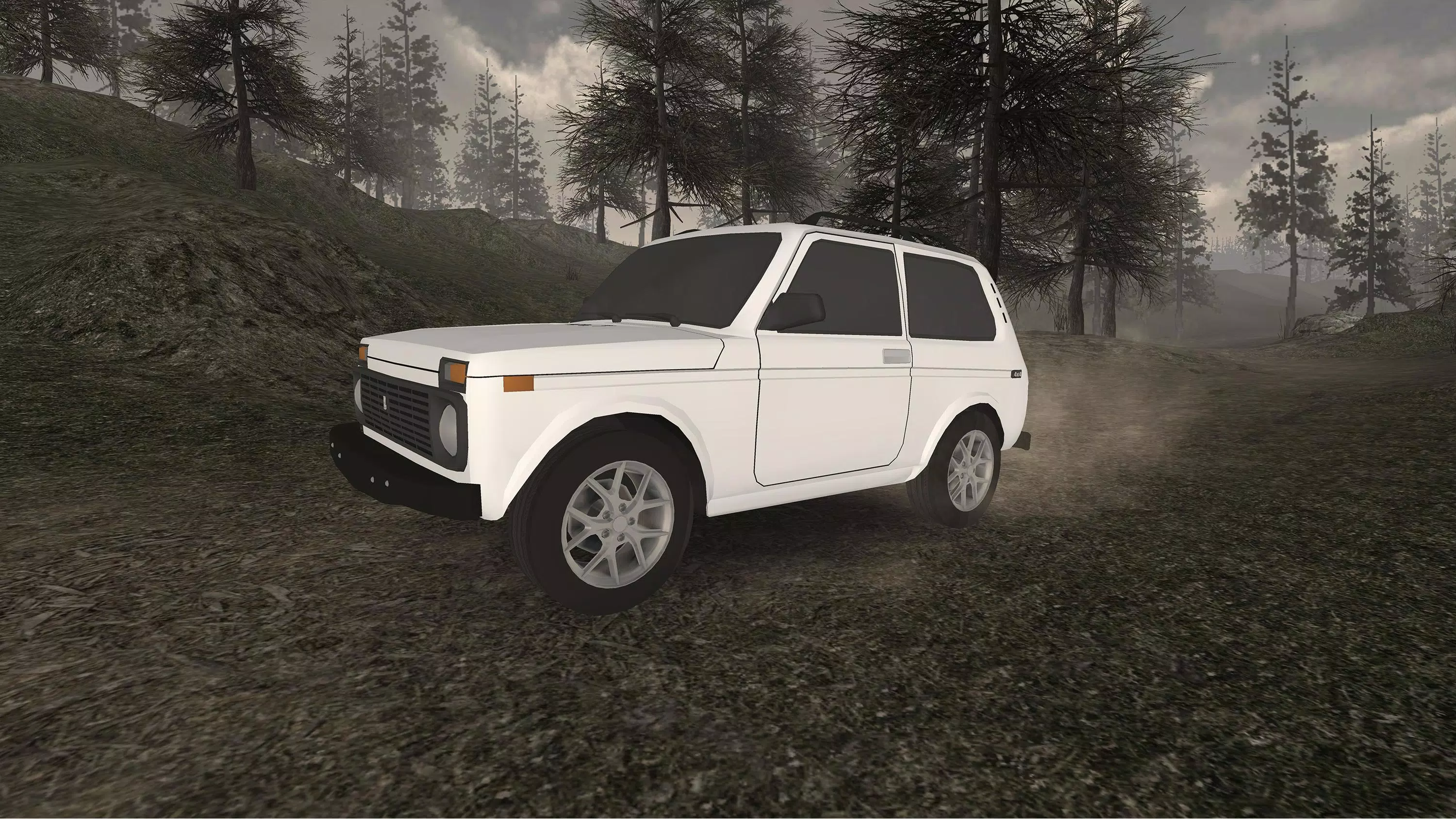 Forest Roads. Niva screenshot 1