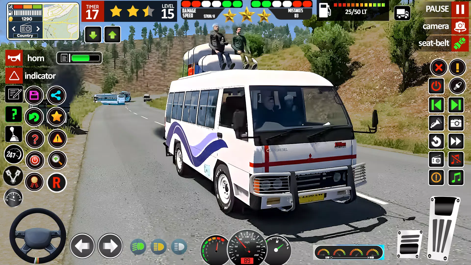 Mini Bus Game: Bus Driving 3D Screenshot 2