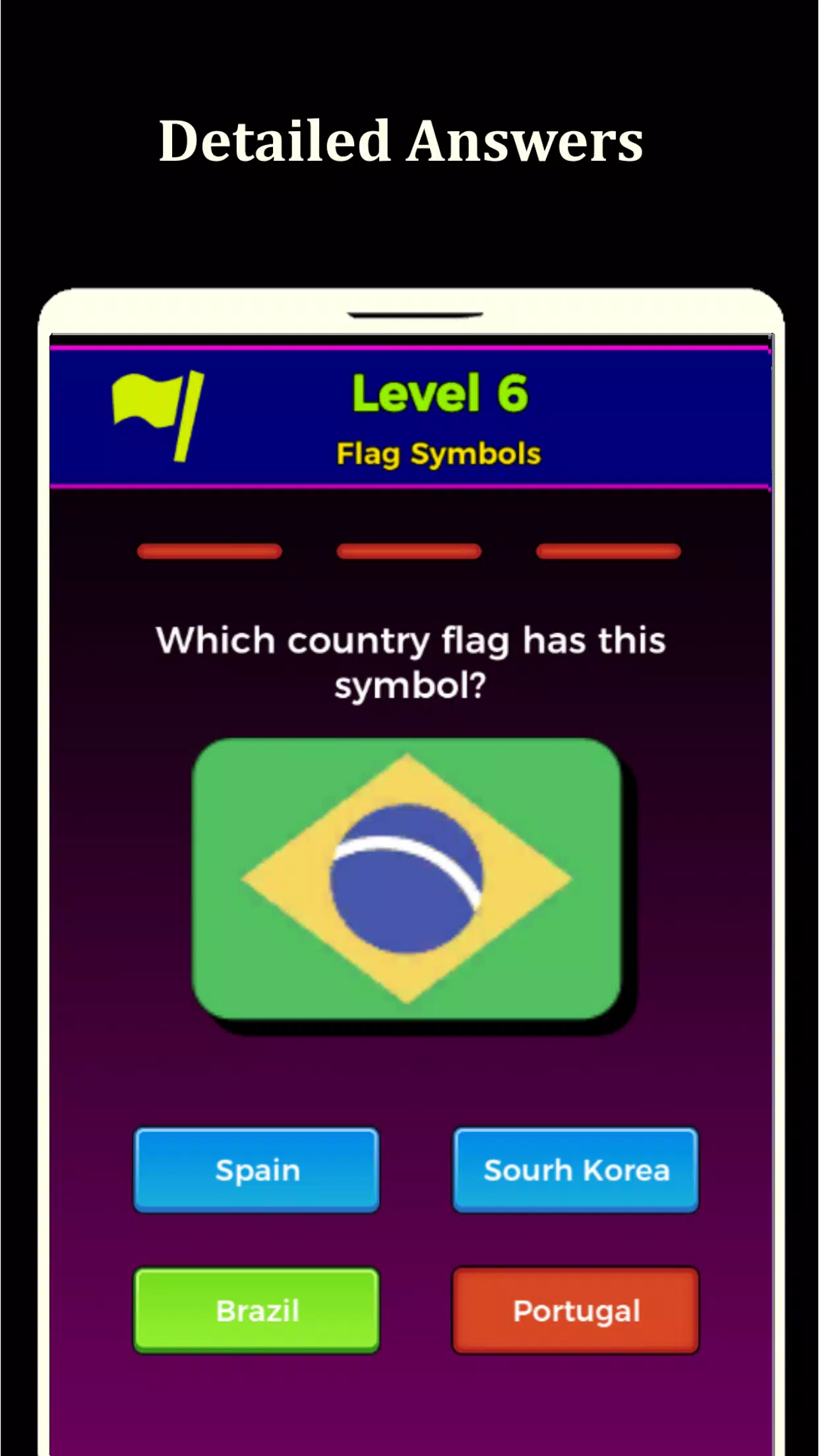 World Flags Quiz Game captura de pantalla 