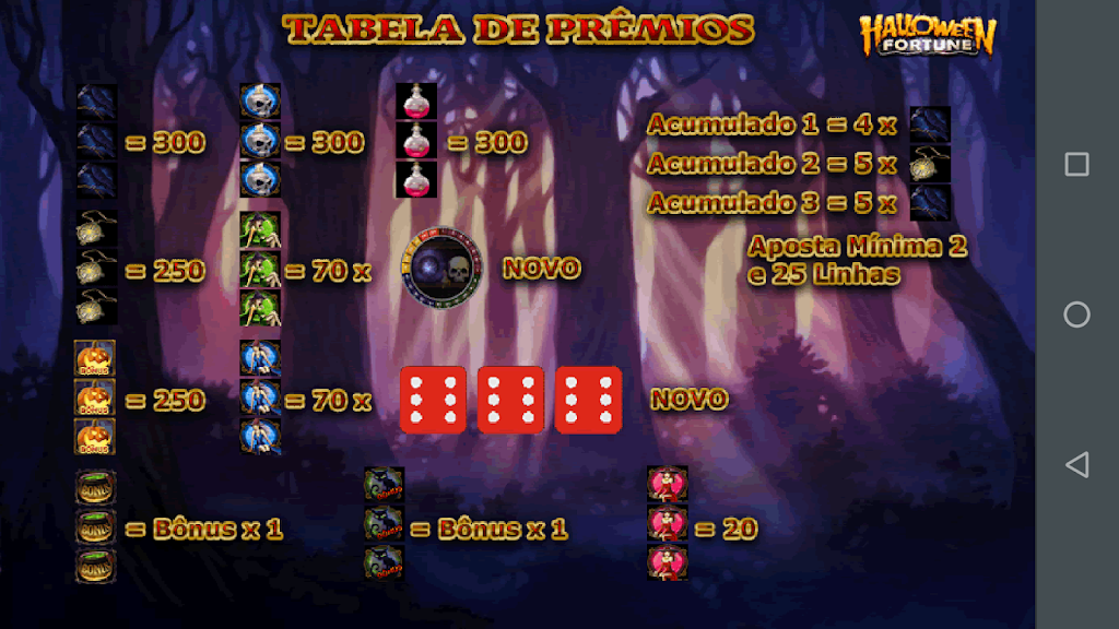 Halloween Fortune Caça Níquel Screenshot 2