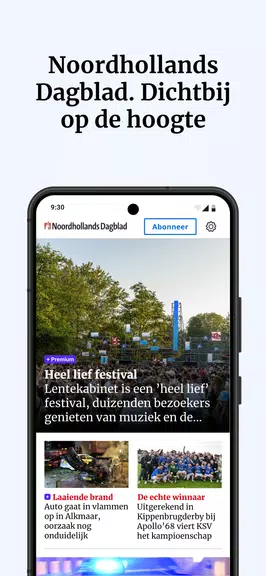 Noordhollands Dagblad zrzut ekranu 1