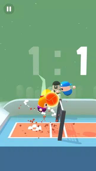 Volleyball Game - Volley Beans Screenshot 4