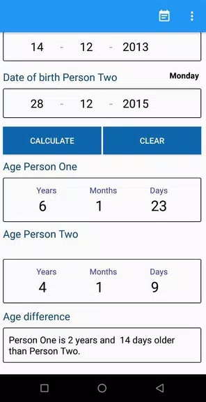 Age Calculator ဖန်သားပြင်ဓာတ်ပုံ 2