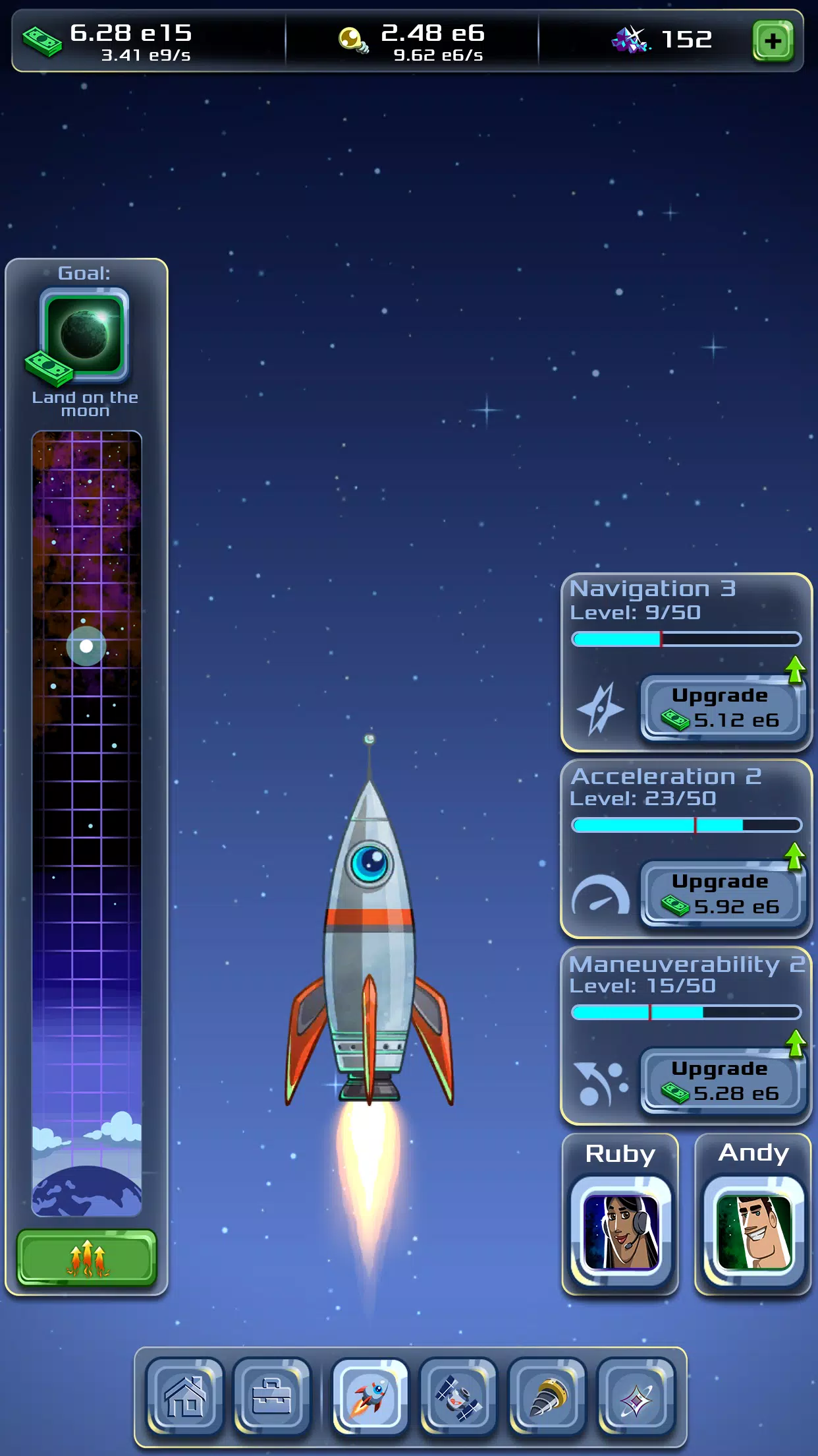 Idle Space Company screenshot 1