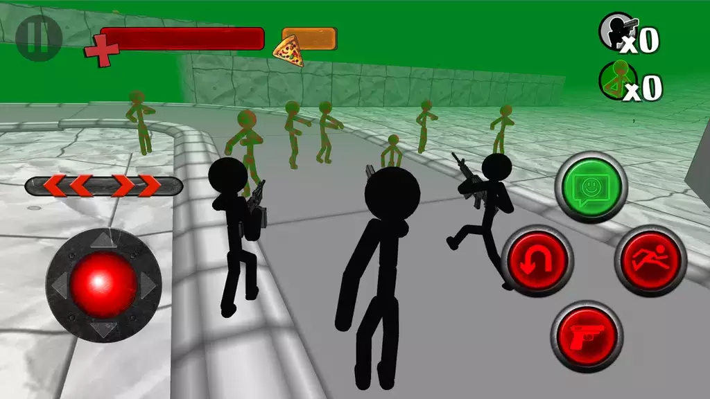 Stickman Zombie 3D zrzut ekranu 3