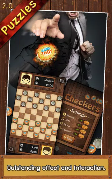 Thai Checkers - Genius Puzzle Screenshot 3