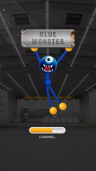 Blue Monster: Stretch Game screenshot 1