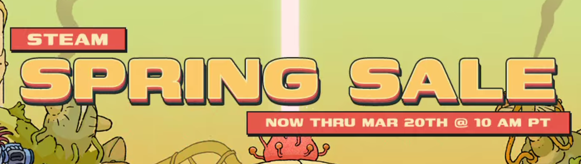 Steam Spring Sale Banner