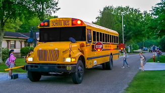 School Bus Transport Simulator captura de pantalla 