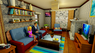 Virtual Daddy Family Life Game экрана 3