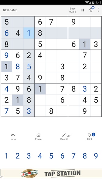 Sudoku - Classic Logic Puzzle Game স্ক্রিনশট 2