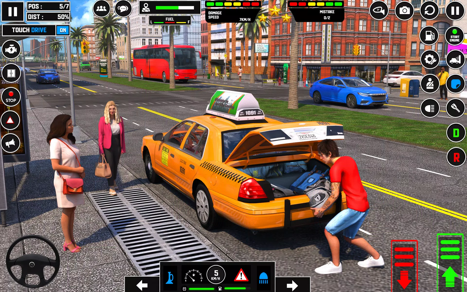 US Taxi Game 2024 Taksi Driver Скриншот 2