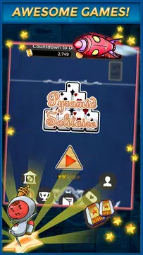 Pyramid Solitaire - Make Money ảnh chụp màn hình 3