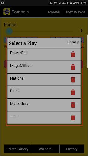 Lottery Strategy captura de pantalla 