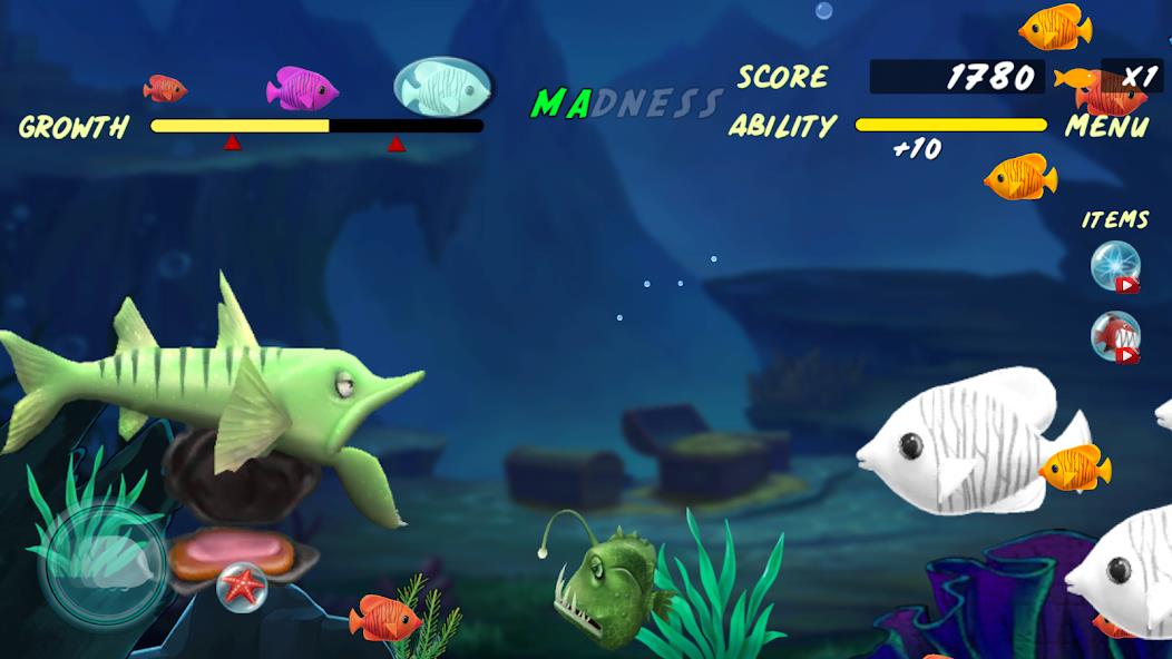 Screenshot Let Me Eat :Big fish eat small Mod 3