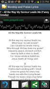 Worship and Praise Lyrics zrzut ekranu 4