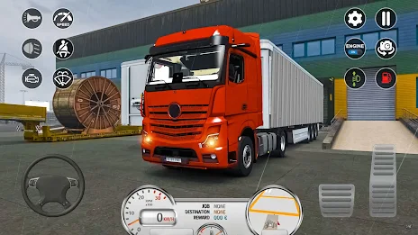 Euro Cargo Truck Simulator Pro ekran görüntüsü 1