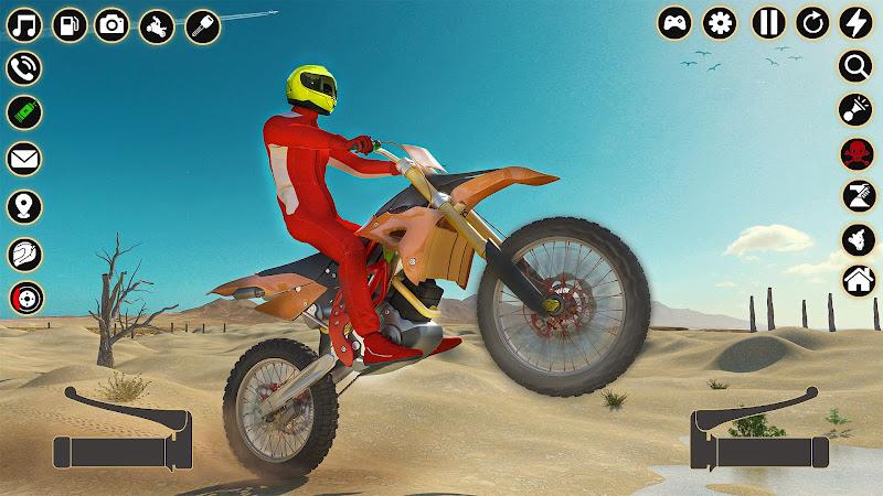 Wheelie Dirt Bike Games Captura de pantalla 3