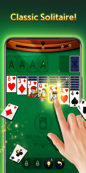 Klondike: World of Solitaire экрана 1