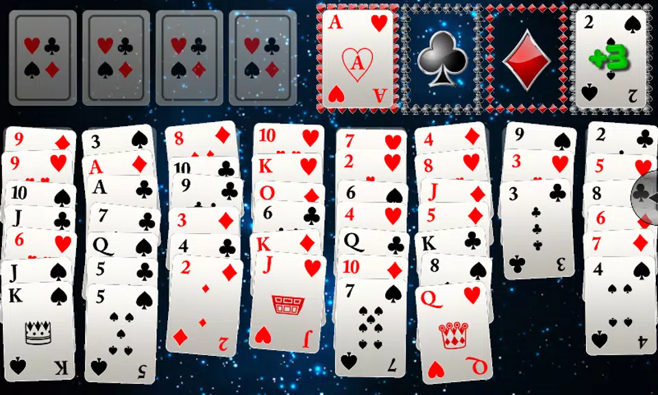 Ultimate FreeCell Solitaire 3D ဖန်သားပြင်ဓာတ်ပုံ 3