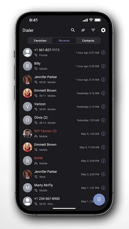 Right Dialer Screenshot 3