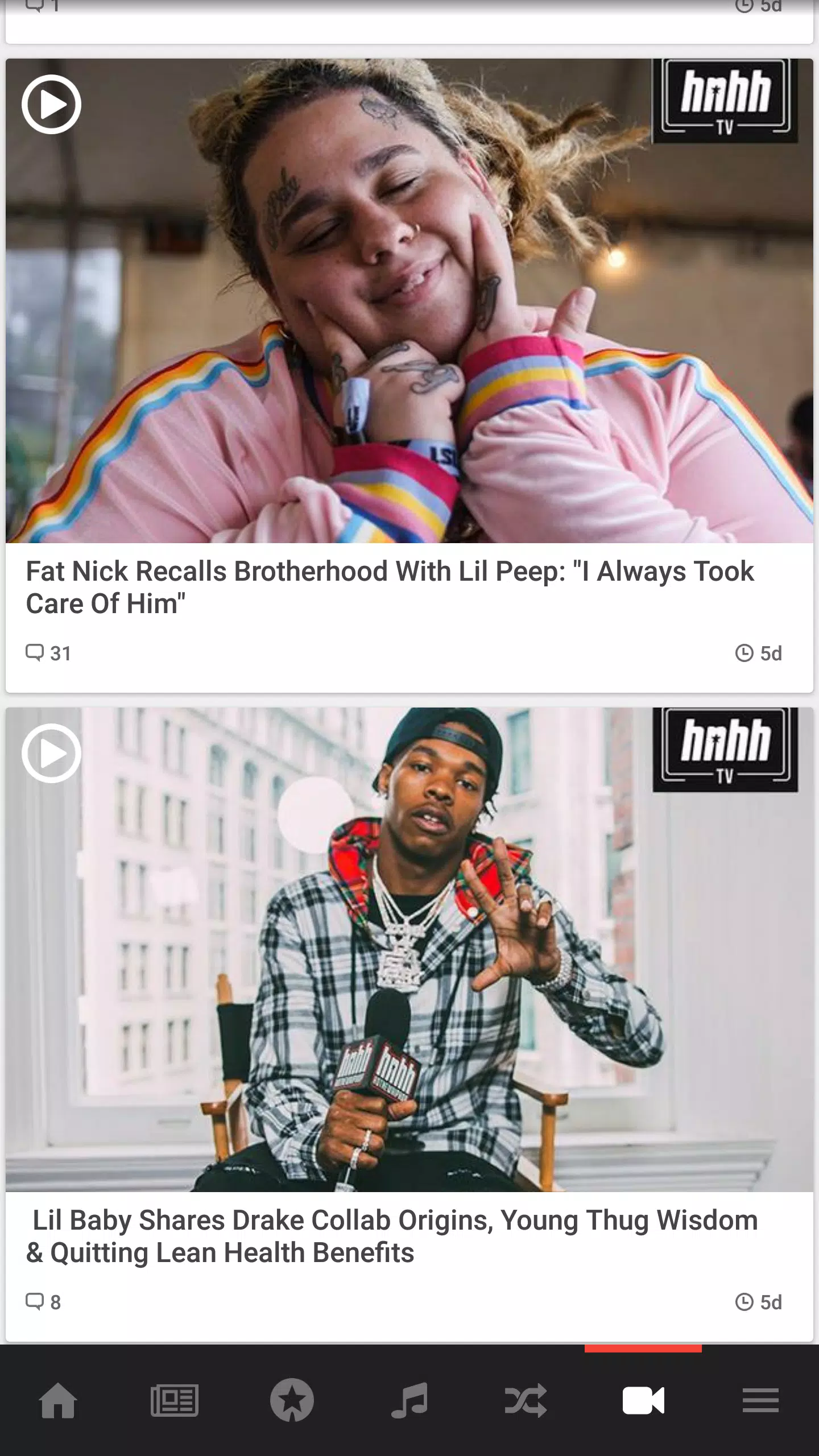 Hotnewhiphop HNHH Screenshot 1