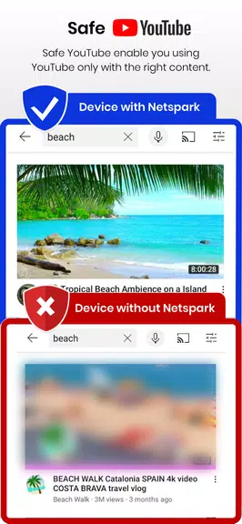 Netspark Real-time filter ảnh chụp màn hình 2