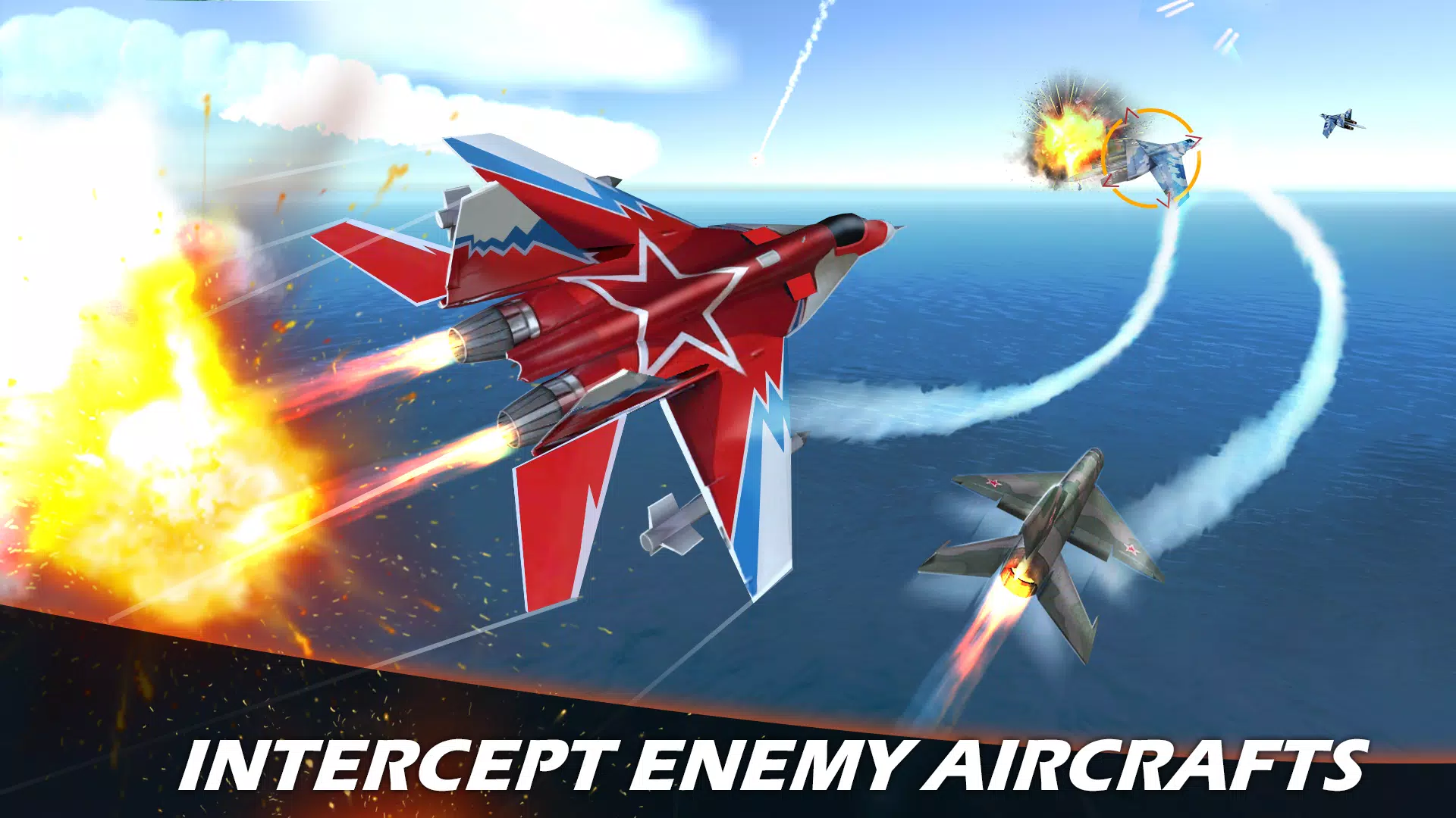 Jet Fighter Airplane Racing स्क्रीनशॉट 2