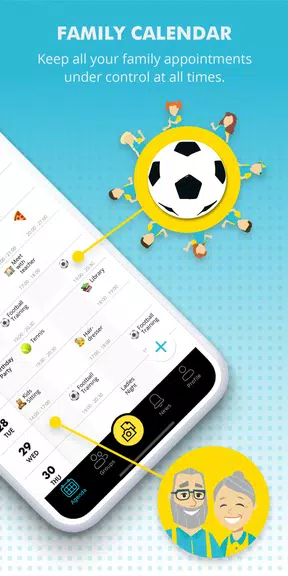 SHUBiDU - family calendar ဖန်သားပြင်ဓာတ်ပုံ 2