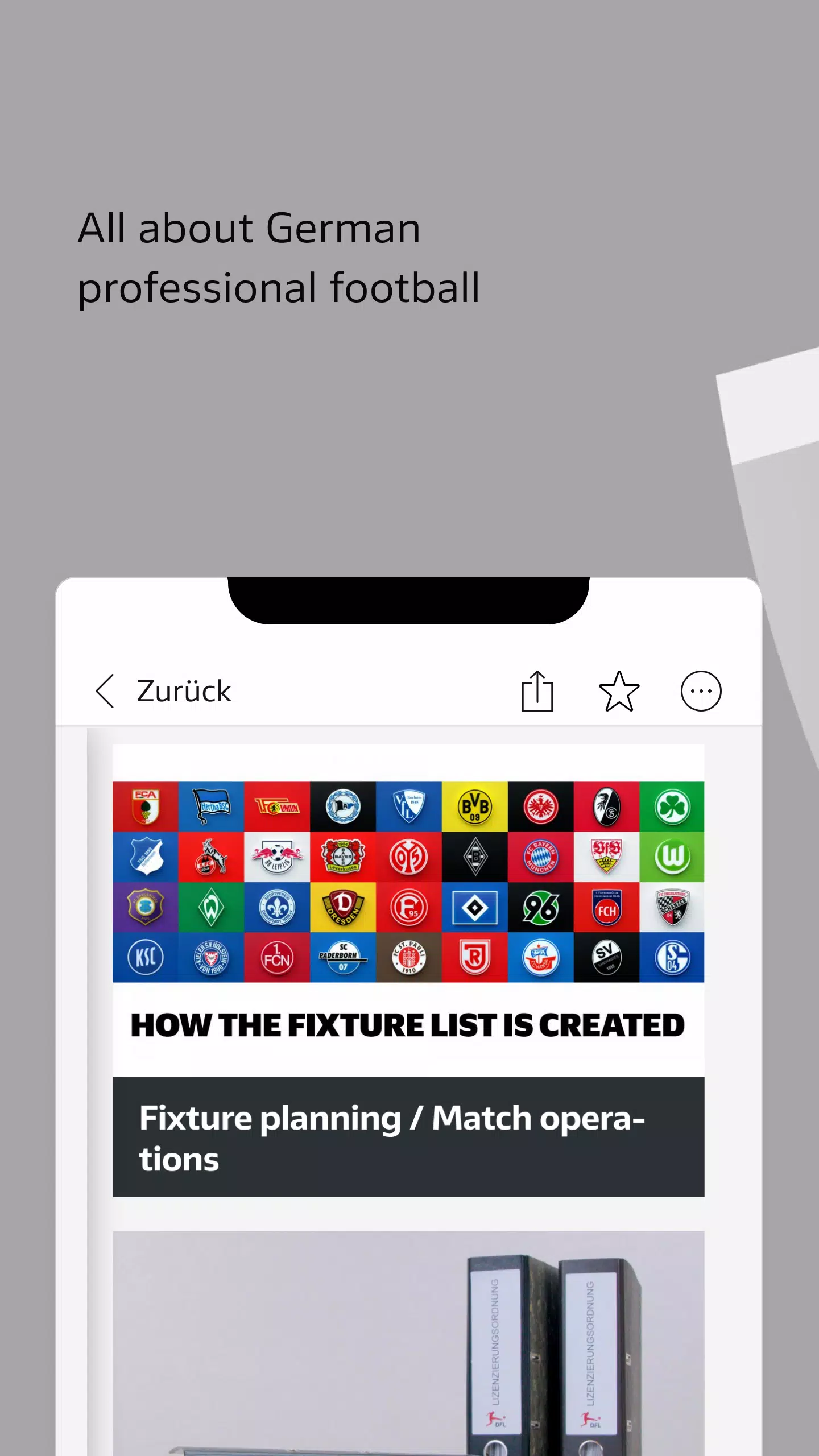 DFL App screenshot 2