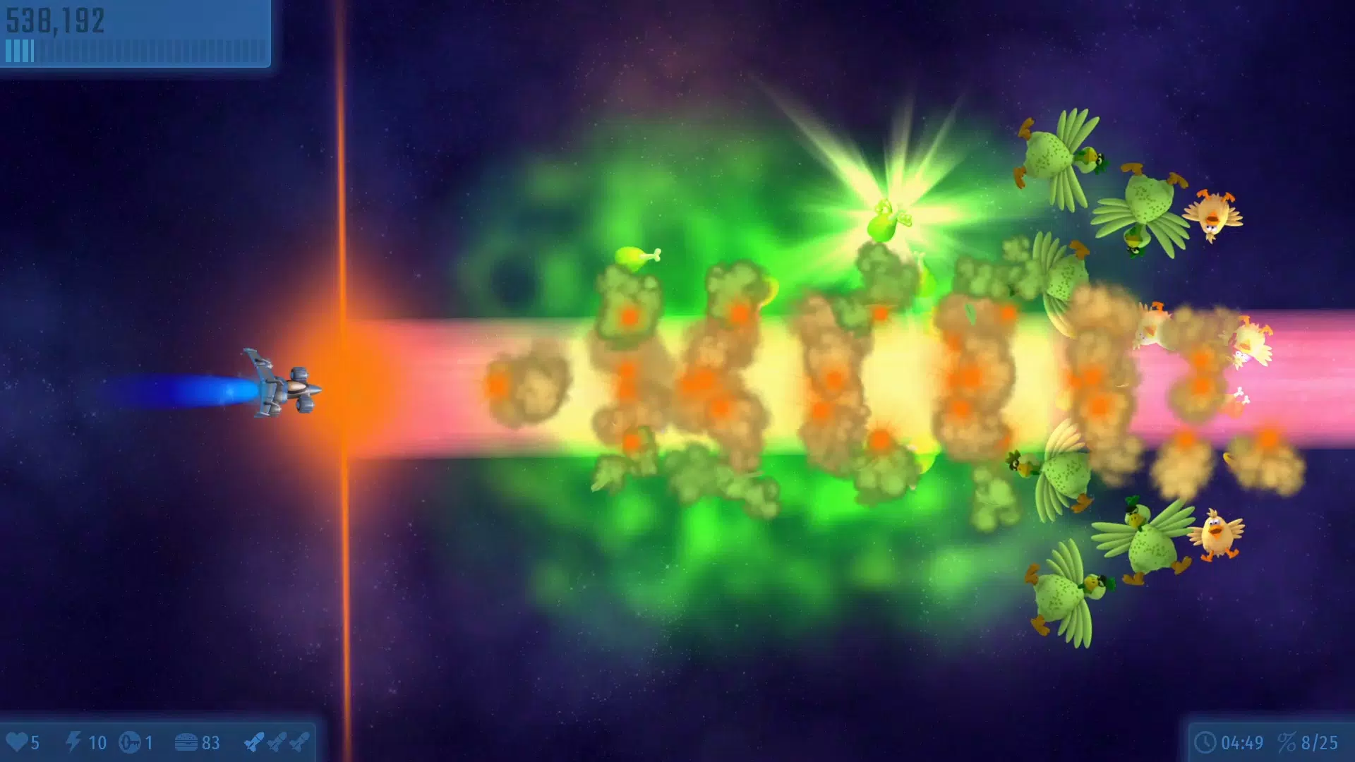 Chicken Invaders Universe screenshot 4