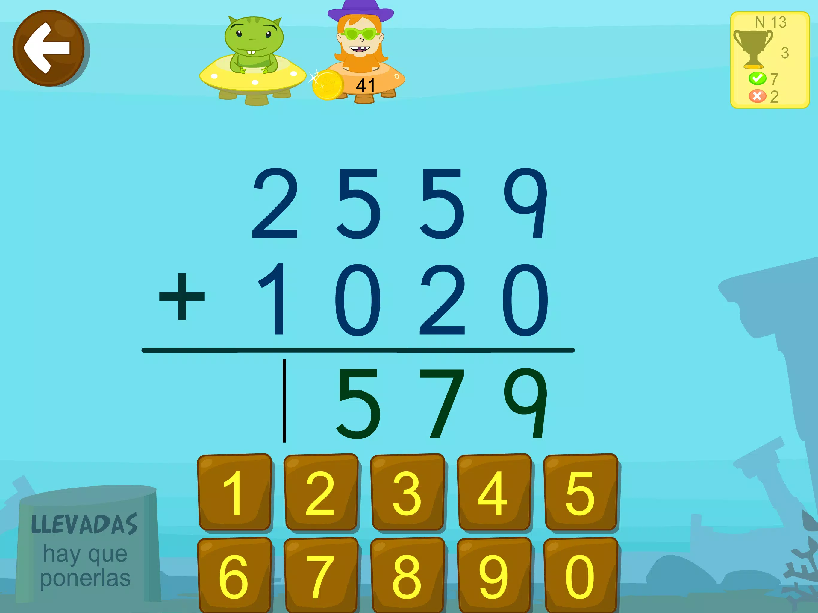 Matemáticas con Grin II 678 screenshot 4