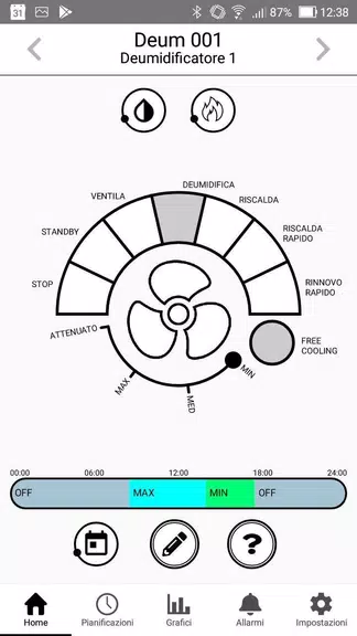 RadiaxWeb Regolazione экрана 2