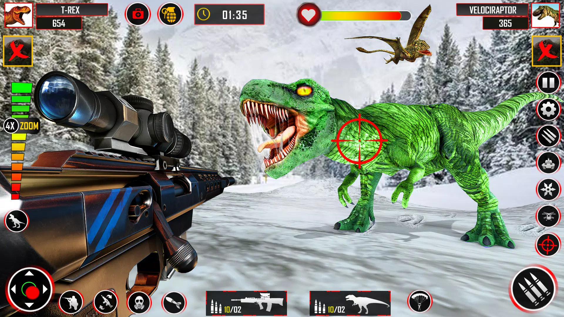 Wild Dino Hunting - Gun Games экрана 3