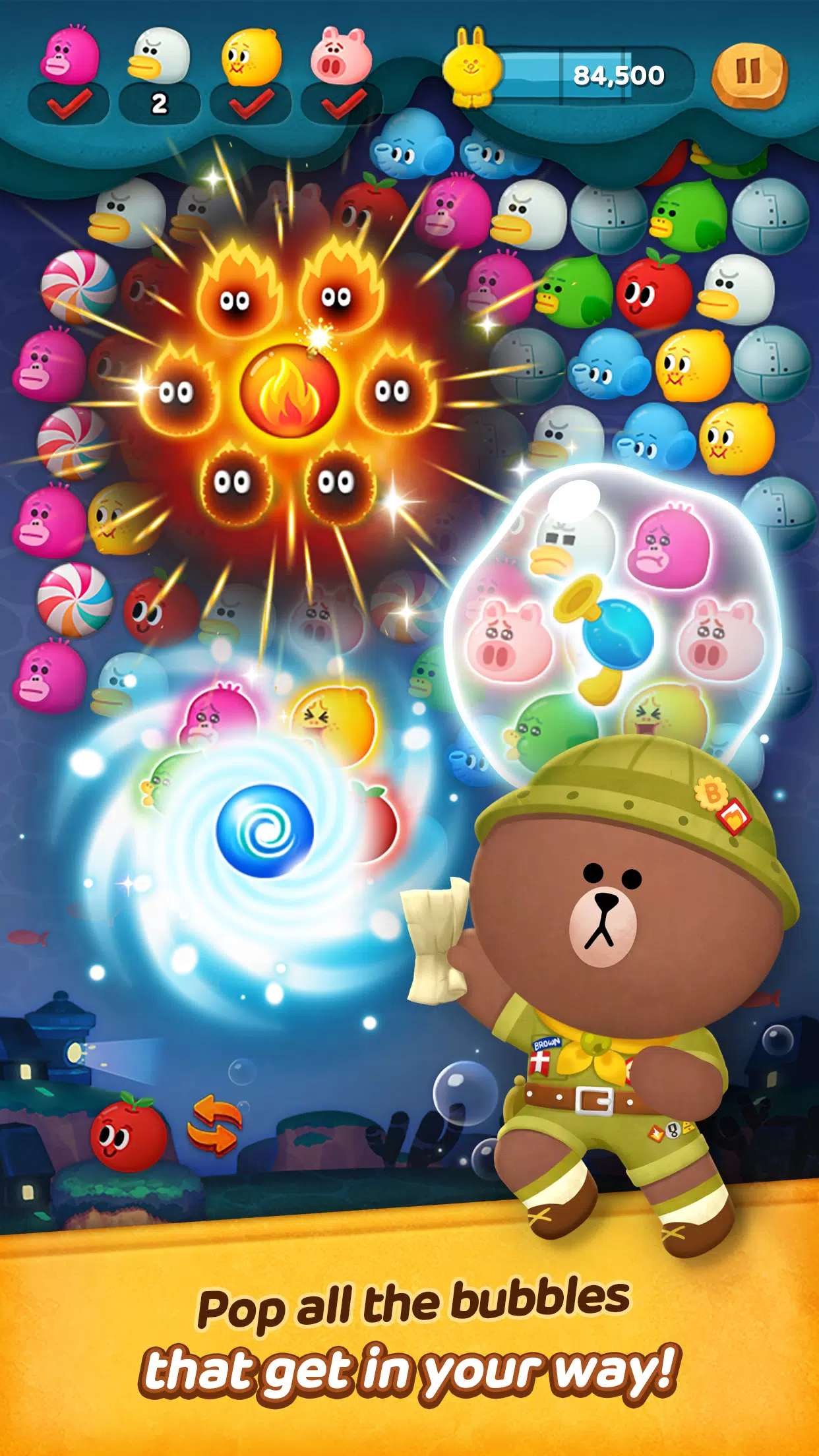 LINE Bubble 2 ảnh chụp màn hình 2