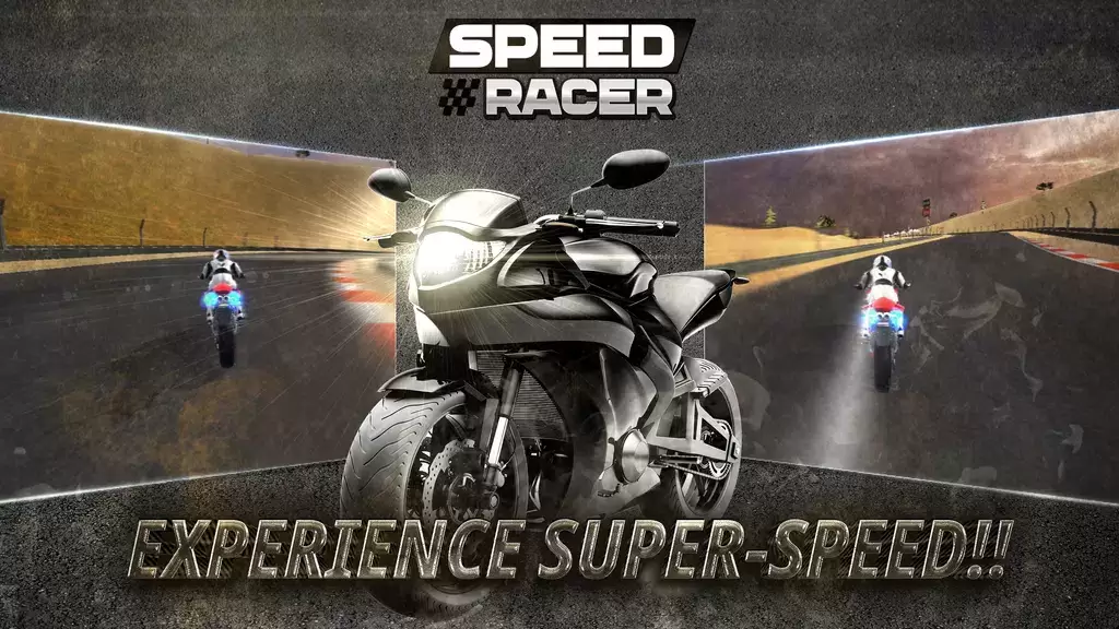 Speed Racer : Motor bike race zrzut ekranu 2