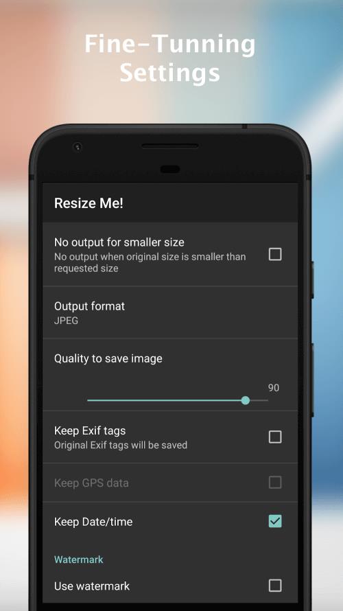 Resize Me! Pro Screenshot 2