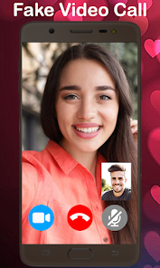 Fake Video Call - Fake Video Call GirlFriend captura de pantalla 