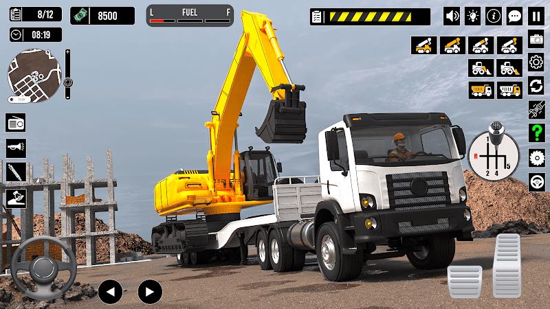 Construction Game: Truck Games экрана 4