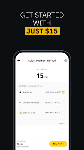 Binance app captura de pantalla 