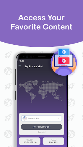 My Private VPN zrzut ekranu 1