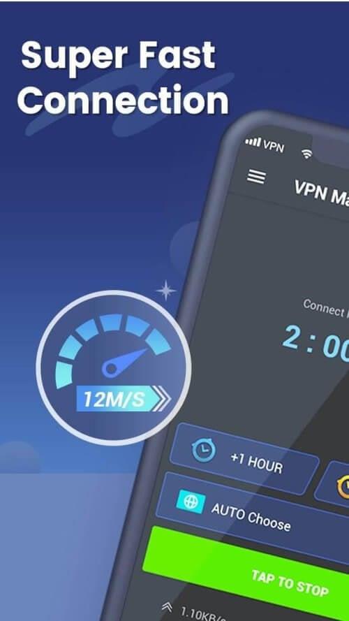 VPN Master Hotspot экрана 1