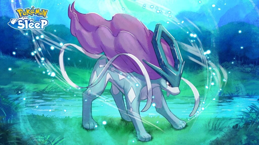 Pokémon Sleep déploie l'événement de recherche Suicune!