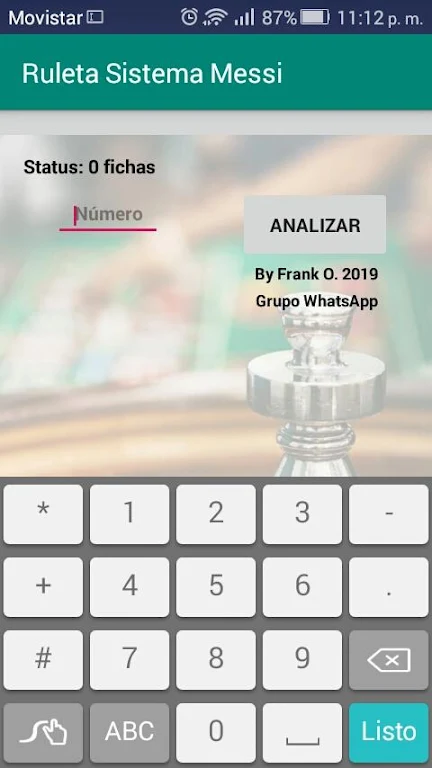 Roulette Messi System screenshot 2