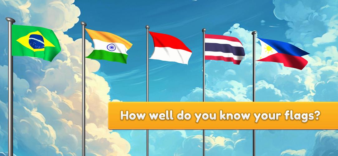Flag Naming Trivia Guess Quiz Screenshot 2