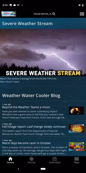 KCRG-TV9 First Alert Weather screenshot 2