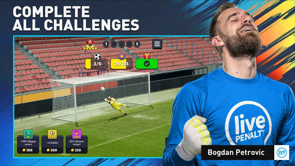 Soccer Penalty: Live Goalie screenshot 3