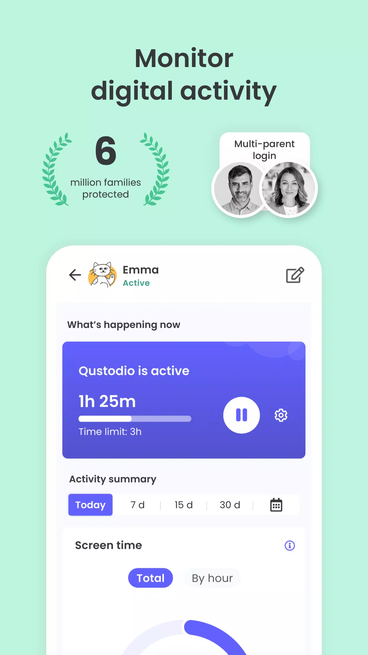 Qustodio screenshot 1