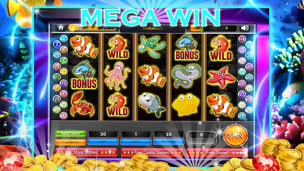 Dolphin Slots: Big fortune Screenshot 1